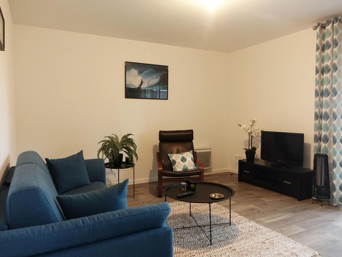 Appartement Neuf 2-4 Pers, Terrasse Et Jardin, A 400M De La Plage Du Rohaliguen - Fr-1-639-35 사르주 외부 사진
