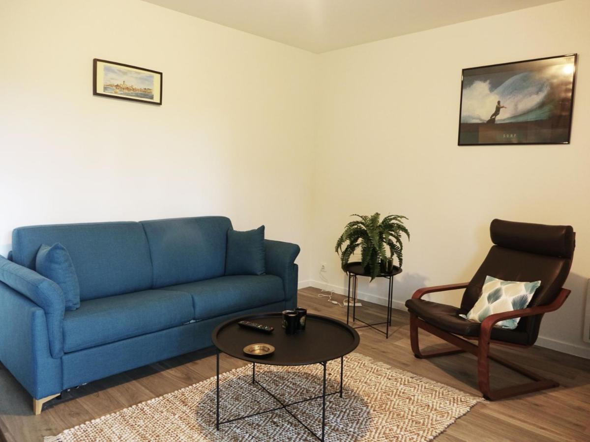 Appartement Neuf 2-4 Pers, Terrasse Et Jardin, A 400M De La Plage Du Rohaliguen - Fr-1-639-35 사르주 외부 사진